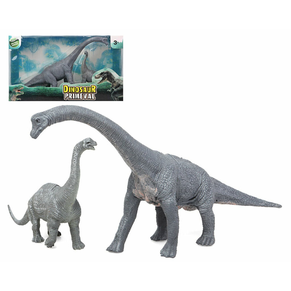 Dinozaurų rinkinys, 2 vnt. kaina ir informacija | Žaislai berniukams | pigu.lt