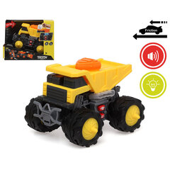 Грузовик со звуком и светом Truck, желтый цена и информация | Игрушки для мальчиков | pigu.lt