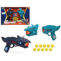 Пистолет, стреляющий мячиками Shock Warrior цена и информация | Игрушки для мальчиков | pigu.lt