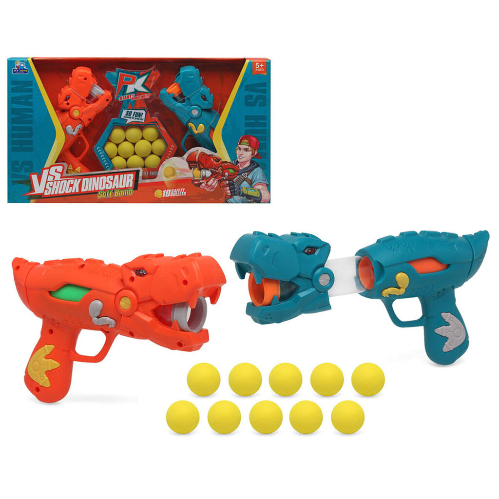 Kamuoliukų šautuvas Shock Dinosaur kaina ir informacija | Žaislai berniukams | pigu.lt