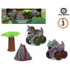 Игрушечная машинка Dinosaur Series, серая цена и информация | Игрушки для мальчиков | pigu.lt