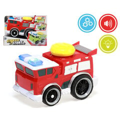 Sunkvežimis su garsais ir šviesomis Crash Stunt, raudonas kaina ir informacija | Žaislai berniukams | pigu.lt