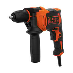 Набор дрелей и аксессуары Black & Decker BEH710K-QS 230 V 710 W цена и информация | Шуруповерты, дрели | pigu.lt