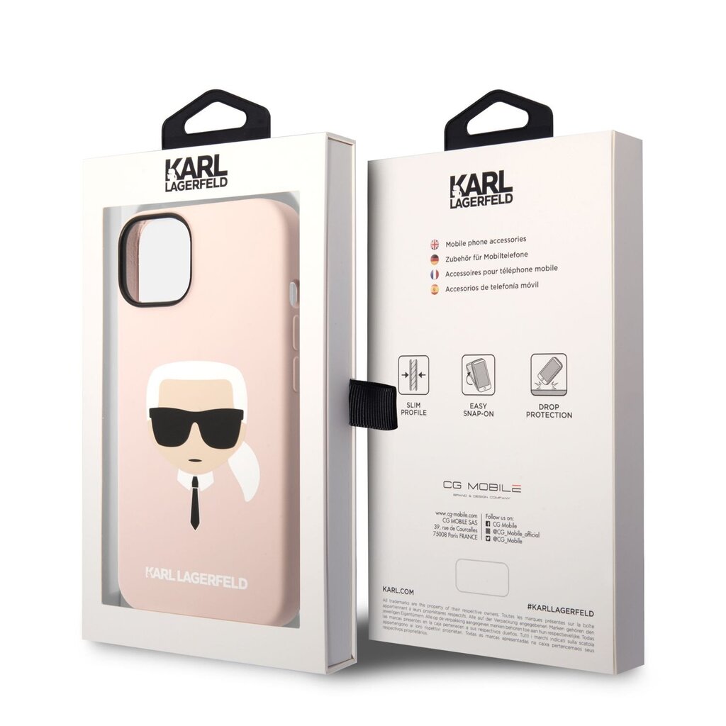 Karl Lagerfeld iPhone 14 Plus kaina ir informacija | Telefono dėklai | pigu.lt