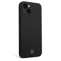 Mercedes Liquid Silicone Case for iPhone 14 Black цена и информация | Чехлы для телефонов | pigu.lt