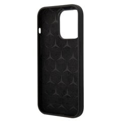 Mercedes Liquid Silicone Case for iPhone 14 Pro Black цена и информация | Чехлы для телефонов | pigu.lt