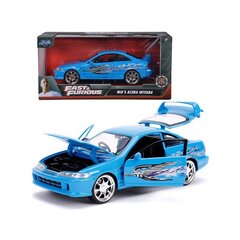 Автомобиль Fast and Furious Mia s Acara Integra 1:24 цена и информация | Игрушки для мальчиков | pigu.lt