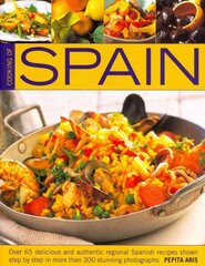 Cooking of Spain: Over 65 Delicious and Authentic Regional Spanish Recipes Shown in 300 Step-by-step Photographs цена и информация | Книги рецептов | pigu.lt
