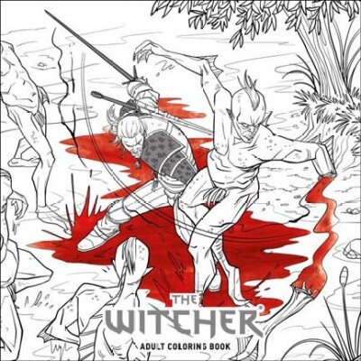 Witcher Adult Coloring Book CLR CSM kaina ir informacija | Fantastinės, mistinės knygos | pigu.lt