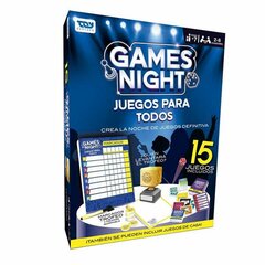 Edukacinis žaidimas Games Night kaina ir informacija | Stalo žaidimai, galvosūkiai | pigu.lt