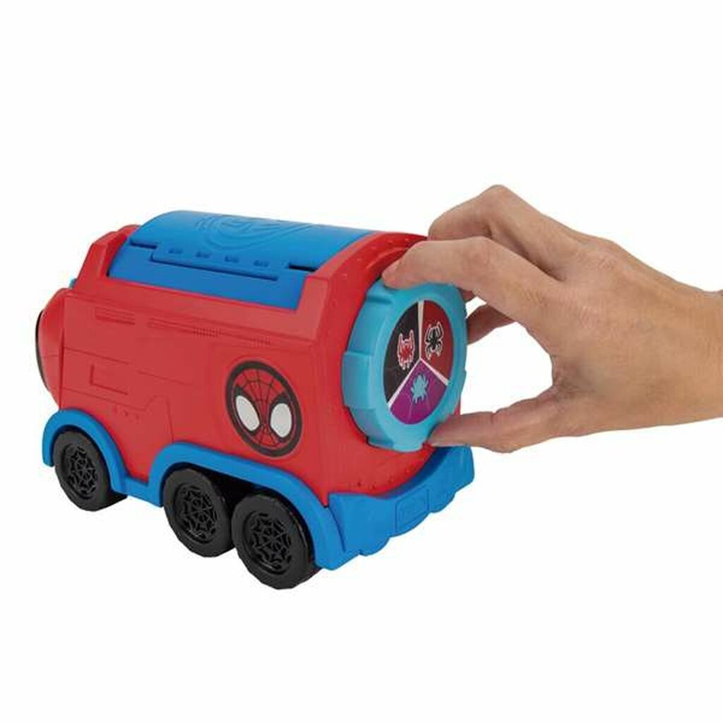 Dartų šaudymo furgonas Spiderman 7 Dalys kaina ir informacija | Žaislai berniukams | pigu.lt