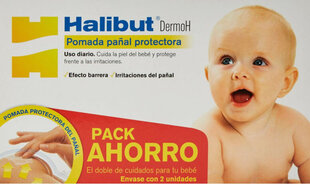 Kremas Halibut DermoH Protective Ointment, 2x45g kaina ir informacija | Kosmetika vaikams ir mamoms | pigu.lt