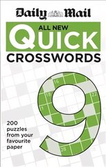 Daily Mail All New Quick Crosswords 9 цена и информация | Книги о питании и здоровом образе жизни | pigu.lt