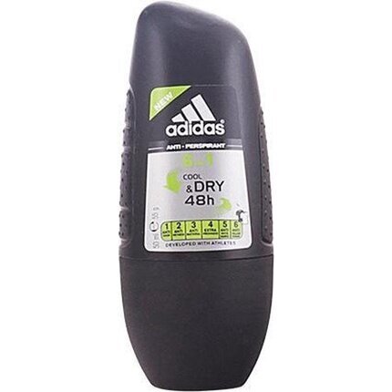 Rutulinis dezodorantas Adidas 6 in 1 vyrams 50 ml цена и информация | Dezodorantai | pigu.lt