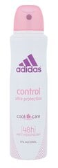 Purškiamas antiperspirantas Adidas Cool & Care Control, 150 ml kaina ir informacija | Dezodorantai | pigu.lt