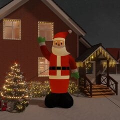 Pripučiamas Kalėdų senelis su LED lemputėmis, 475cm kaina ir informacija | Kalėdinės dekoracijos | pigu.lt