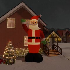 Pripučiamas Kalėdų senelis su LED lemputėmis, 620cm kaina ir informacija | Kalėdinės dekoracijos | pigu.lt