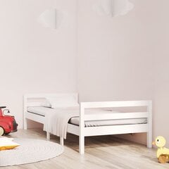 Каркас кровати, 90х190см, белый цена и информация | Кровати | pigu.lt