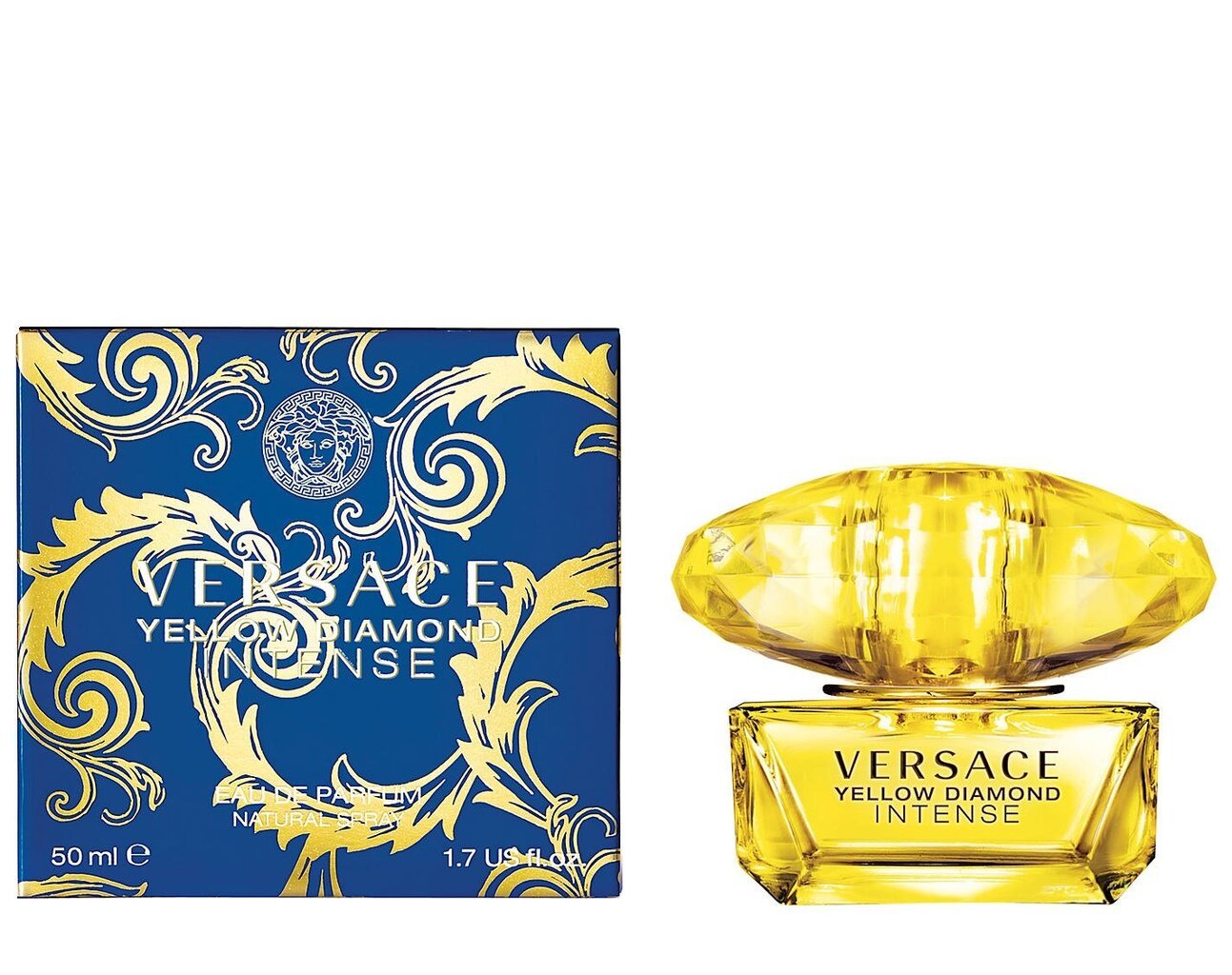 Kvapusis vanduo Versace Yellow Diamond Intense EDP moterims 50 ml цена и информация | Kvepalai moterims | pigu.lt