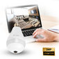 Vidinė IP kamera WiFi lemputė kaina ir informacija | Stebėjimo kameros | pigu.lt