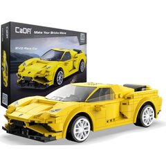 Konstruktorius Evo Race Car Yellow R/C, 289 d. kaina ir informacija | Konstruktoriai ir kaladėlės | pigu.lt
