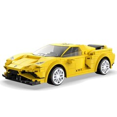 Konstruktorius Evo Race Car Yellow R/C, 289 d. kaina ir informacija | Konstruktoriai ir kaladėlės | pigu.lt