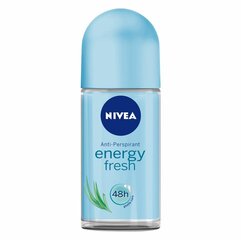 Роликовый дезодорант Nivea Energy Fresh 50 мл цена и информация | Дезодоранты | pigu.lt