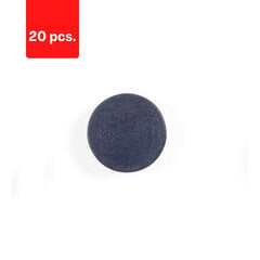 Baltos lentos magnetai BI-Office 30 mm, 10 vnt., 2 vnt. kaina ir informacija | Kanceliarinės prekės | pigu.lt