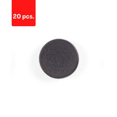 Baltos lentos magnetai BI-Office 30 mm, 10 vnt., 2 vnt. kaina ir informacija | Kanceliarinės prekės | pigu.lt