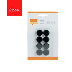 Magnetai Nobo, 20 mm, 8 vnt., 2 vnt. kaina ir informacija | Kanceliarinės prekės | pigu.lt