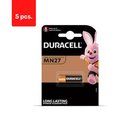 Baterijos DURACELL MN27, 1vnt, pakuotė 5 vnt. kaina ir informacija | Elementai | pigu.lt