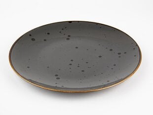 Тарелка Cottage Graphite, фарфор, диаметр - 22 см цена и информация | Посуда, тарелки, обеденные сервизы | pigu.lt