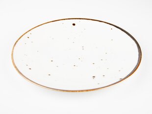 Тарелка Cottage White, фарфор, диаметр - 22 см цена и информация | Посуда, тарелки, обеденные сервизы | pigu.lt