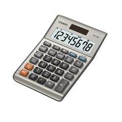 Stalinis skaičiuotuvas Casio MS-80B, 147×103×28.8 mm, metalinis korpusas kaina ir informacija | Kanceliarinės prekės | pigu.lt