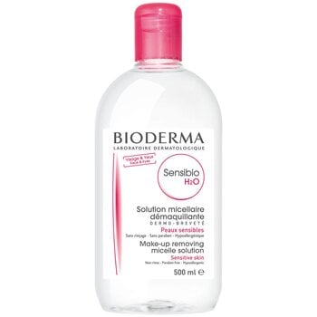 Очищающая мицеллярная вода Bioderma Sensibio H2O, 500 мл цена и информация | Средства для очищения лица | pigu.lt