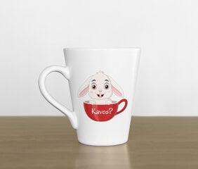Latte puodelis Kavos? 300ml цена и информация | Оригинальные кружки | pigu.lt