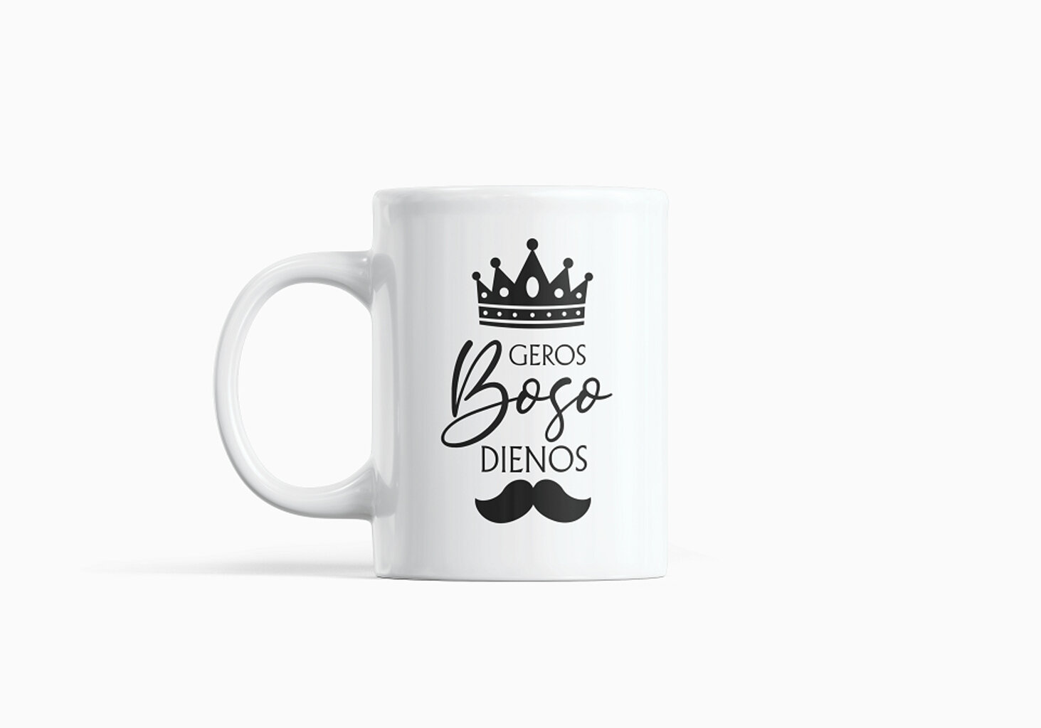 Standartinis puodelis Geros Boso dienos цена и информация | Originalūs puodeliai | pigu.lt