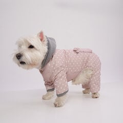 Зимний комбинезон "Горошки" цена и информация | Одежда для собак | pigu.lt