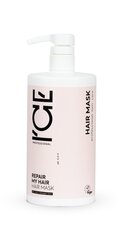 Plaukų kaukė atstatanti pažeistus plaukus ICE Repair My hair, 750 ml kaina ir informacija | Priemonės plaukų stiprinimui | pigu.lt