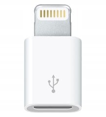 Адаптер lightning к micro usb iphone цена и информация | Адаптеры, USB-разветвители | pigu.lt