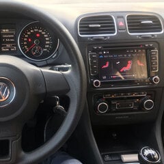 Volkswagen Skoda Seat универсал Android мультимедиа 2003-13 Стерео GPS/WIFI/Bluetooth цена и информация | Автомагнитолы, мультимедиа | pigu.lt