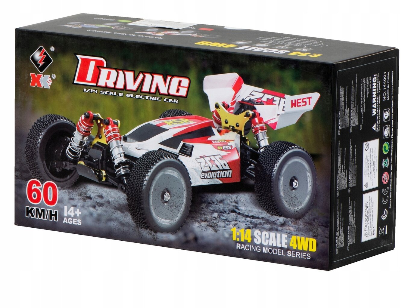 RC automobilis WLtoys 144001 4x4 1:14 kaina ir informacija | Žaislai berniukams | pigu.lt