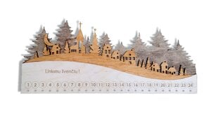 Medinis advento kalendorius Nr. 3 kaina ir informacija | Kalėdinės dekoracijos | pigu.lt