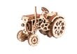Medinis 3D wooden city konstruktorius traktorius, 164 detalės kaina ir informacija | Konstruktoriai ir kaladėlės | pigu.lt