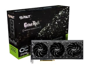 Palit GeForce RTX 4090 GameRock OC, 24 GB|GDDR6X|384 bit|PCIE 4.0 16x|GPU 2235 MHz|1xHDMI|3xDisplayPort|NED4090S19SB-1020G kaina ir informacija | Palit Kompiuterinė technika | pigu.lt