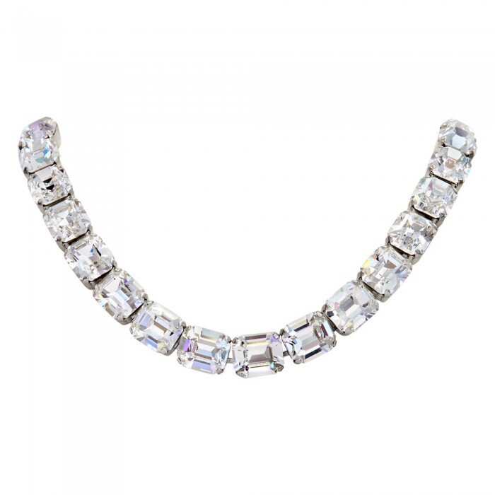 Kaklo papuošalas moterims DiamondSky Modern su Preciosa kristalais DS00N104 kaina ir informacija | Kaklo papuošalai | pigu.lt