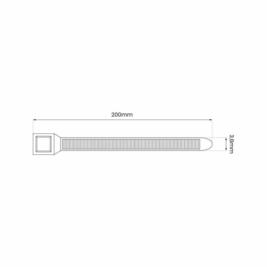 Laidų tvirtinimo dirželiai Eko-Light kaina ir informacija | Tvirtinimo detalės | pigu.lt