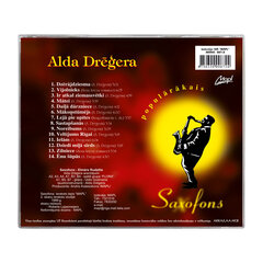 CD ALDIS DRĒĢERIS - "POPULĀRĀKAIS SAXOFONS" kaina ir informacija | Vinilinės plokštelės, CD, DVD | pigu.lt