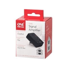 One for All EU/SA (type C) 230-240V 50Hz 2.5W / SV9620 цена и информация | Усилители сигнала (Range Extender) | pigu.lt