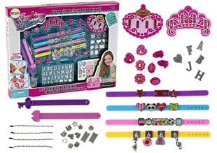 Kūrybinis papuošalų gamybos rinkinys vaikams Lean Toys kaina ir informacija | Žaislai mergaitėms | pigu.lt